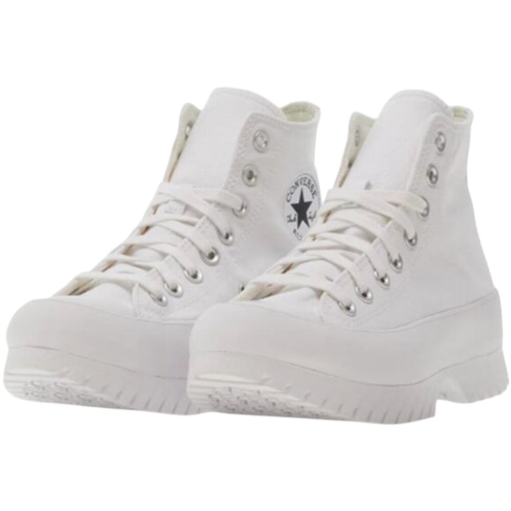 Converse Chuck Taylor All Star Lugged 2.0 Sneaker Leather High White M8.5 W10.5